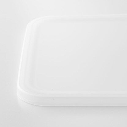Lid for quarter and vertical half, clear