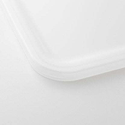 Lid for quarter and vertical half, clear