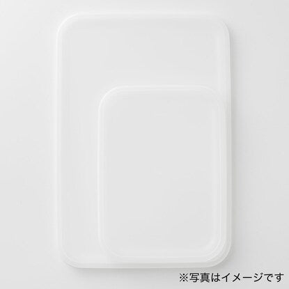 Lid for quarter and vertical half, clear