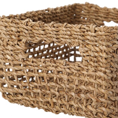 Natural Material Basket Quarter (Banquan)