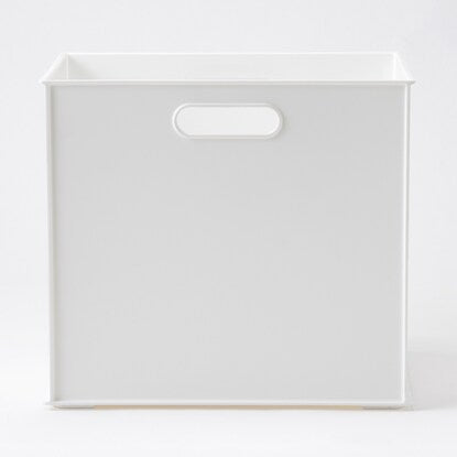 Basket N in Box Vertical Half White