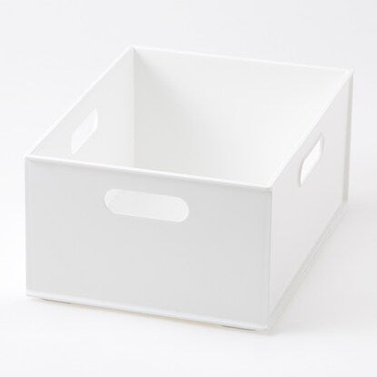 Basket N in Box Quarter White