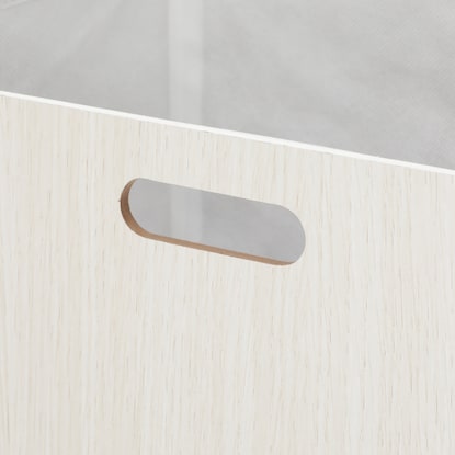 Connecting N-Calabo Drawer, Half Vertical, White Wash