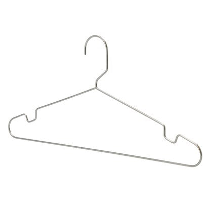 All-stainless steel shirt hanger LaPlata (set of 5)