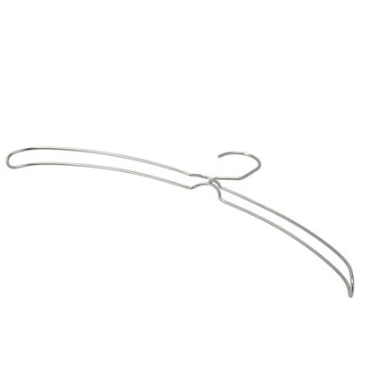 All-stainless steel quick-drying hanger LaPlata (set of 3)