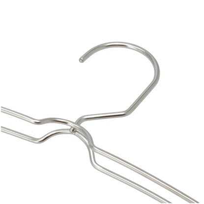 All-stainless steel quick-drying hanger LaPlata (set of 3)