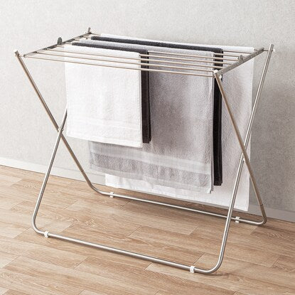 A towel hanger that can also be used to dry flat (8-hanger, SUS)