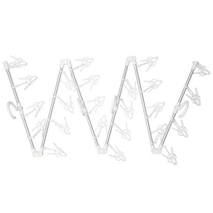 Expandable aluminum hanger for drying sheets (24 pins)