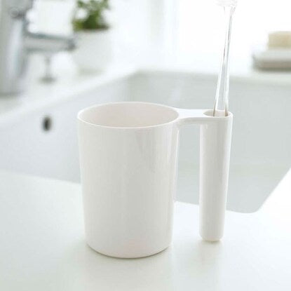 Tumbler &amp; Toothbrush Stand Mist (WH)