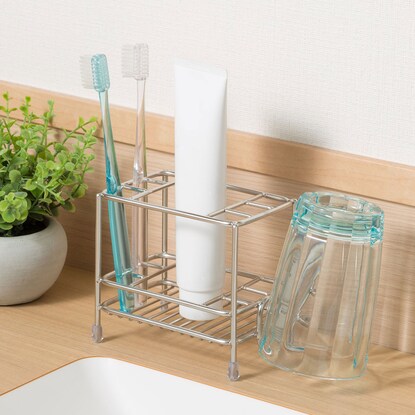 Toothbrush stand SUS (square)