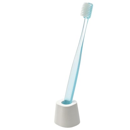 Water-absorbing porous ceramic toothbrush holder (for one tooth, HT1603, white)