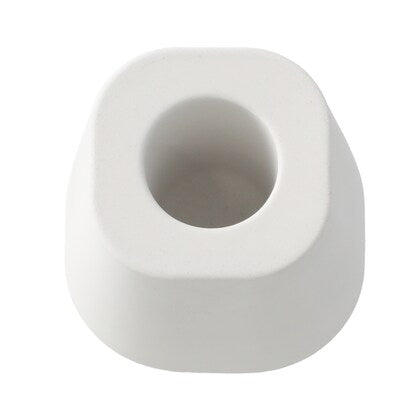 Water-absorbing porous ceramic toothbrush holder (for one tooth, HT1603, white)