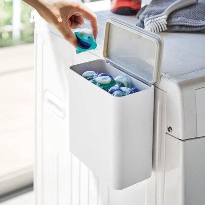 Magnetic Storage Detergent Bowl Stocker (FLAT White)