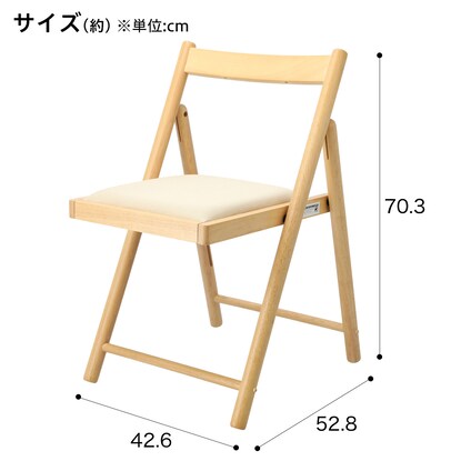 Wooden chair (Ryuk 2 light brown)