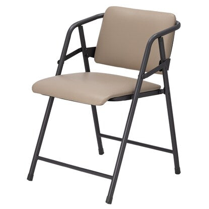 Folding chair with armrests (Somali Mocha)