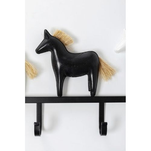 87108 Coat Rack Horse Riding 63cm