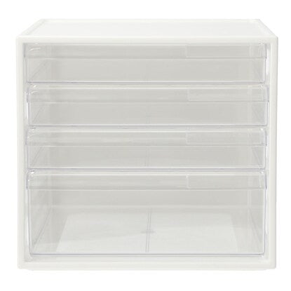 Letter case A4 4-tier (all white)