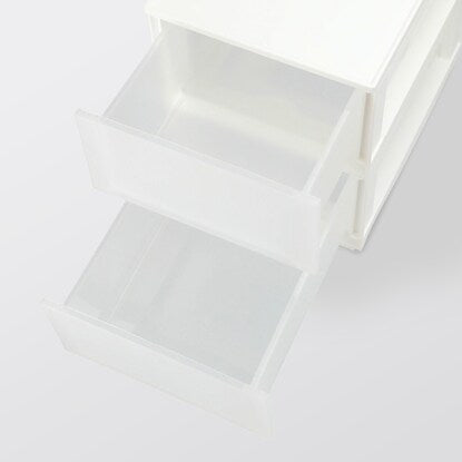 N-in-Box Vertical Half 2-Tier Clear