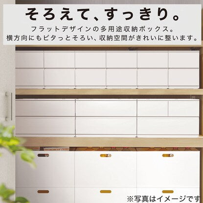Drawers N-in-Box L Regular 3 Tiers/4 Drawers Clear