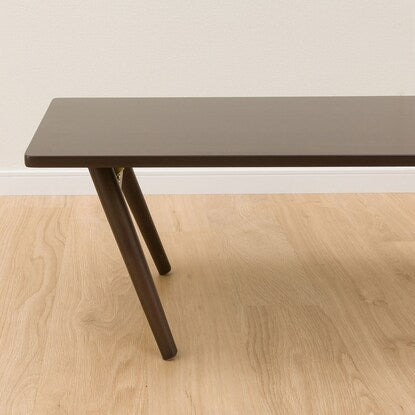 Folding table Rapport (dark brown)