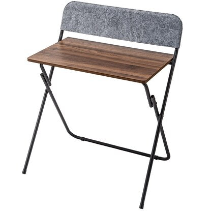 Folding desk with pocket (70 medium brown FT1)