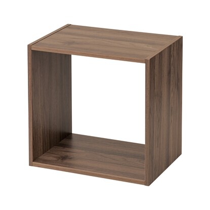 Choose your box for the open shelf MS N-click box (no back panel, medium brown)