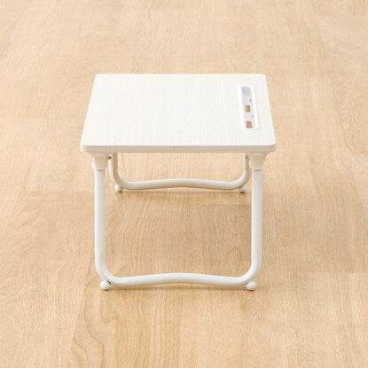 Folding leg mini table (LX1 4830 white wash)