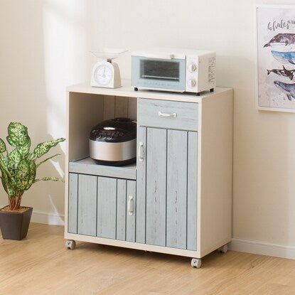 Kitchen cart (Marina 8075SL WW&amp;BL)