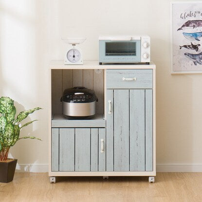 Kitchen cart (Marina 8075SL WW&amp;BL)