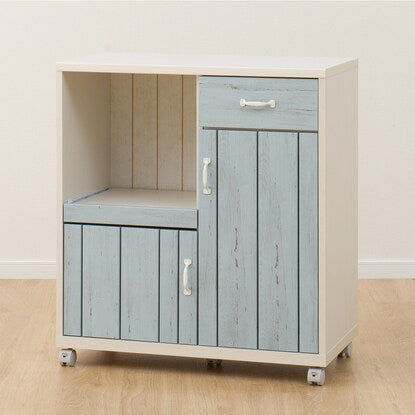 Kitchen cart (Marina 8075SL WW&amp;BL)