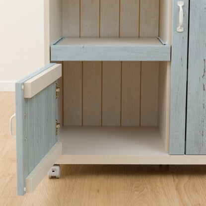 Kitchen cart (Marina 8075SL WW&amp;BL)