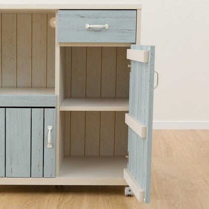 Kitchen cart (Marina 8075SL WW&amp;BL)