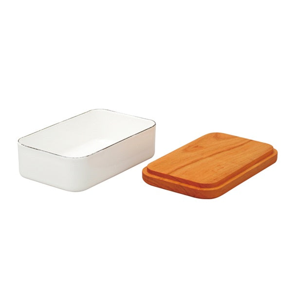 Shallow butter case