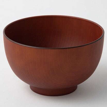 Shinkohagi Wood Grain Bowl (Brown)