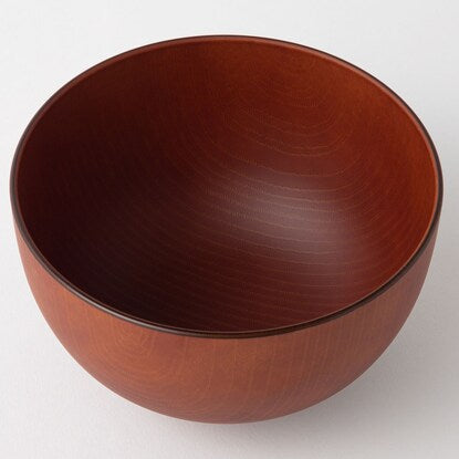 Shinkohagi Wood Grain Bowl (Brown)