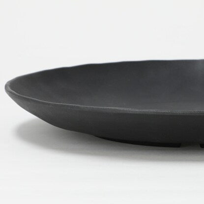 24cm high heat-resistant plate SPS (black)