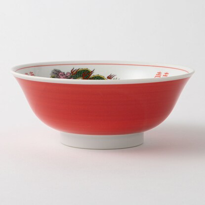 Ramen bowl (red roll Mitsuryu)