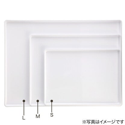 Non-slip tray (S) that can be used in the microwave as is