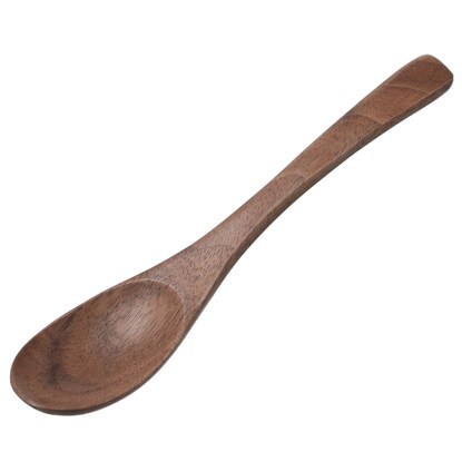 Easy to use slim wooden spoon (walnut)