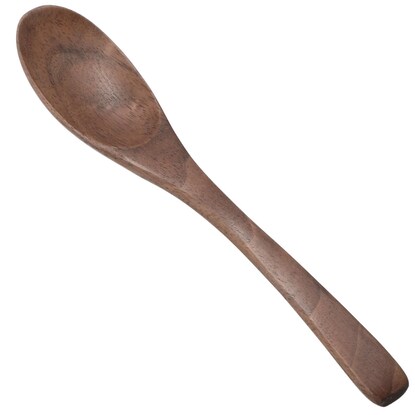 Easy to use slim wooden spoon (walnut)