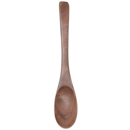 Easy to use slim wooden spoon (walnut)