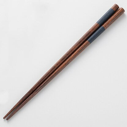 Easy to hold octagonal chopsticks (Mikasa, Navy, 23cm)