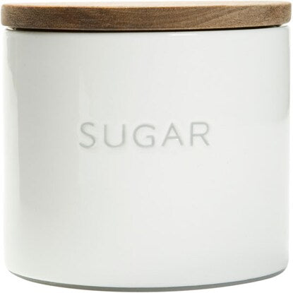 Porcelain canister 350ml (SUGAR)