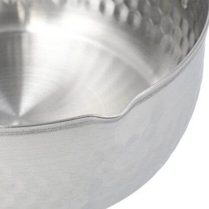 Rivet Hammered Stainless Steel Yukihira Pot 2 (18cm)