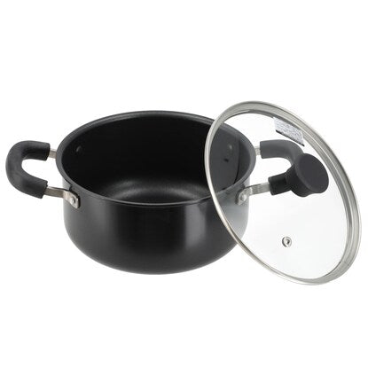 IH/Gas Fire Soft Grip Two-Handled Pot (20cm Days)