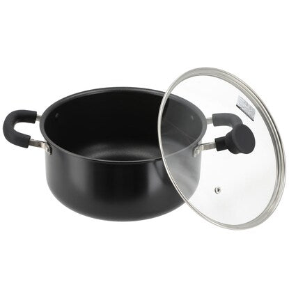 IH/Gas Fire Soft Grip Two-Handled Pot (24cm Days)