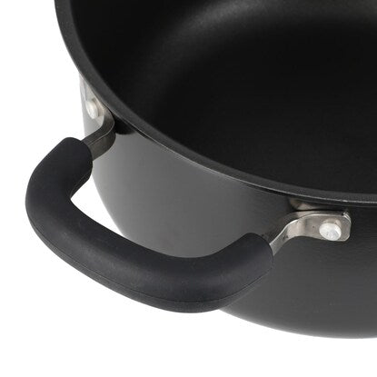 IH/Gas Fire Soft Grip Double Handled Half Pot (24cm Days)