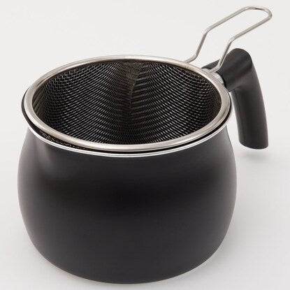 IH/Gas Multi-Pot with Strainer (Black)