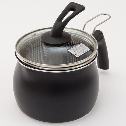 IH/Gas Multi-Pot with Strainer (Black)