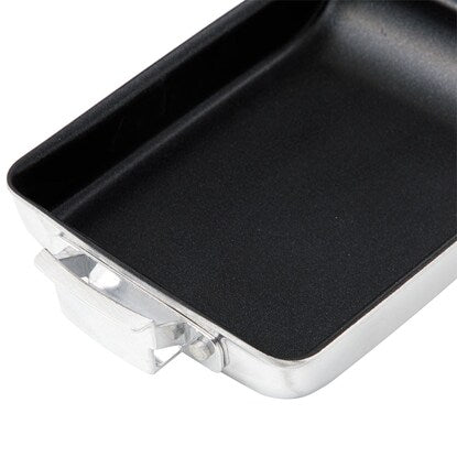 IH/gas stove, removable handle, light and easy to handle egg pan (13 x 18 cm TORERU2)